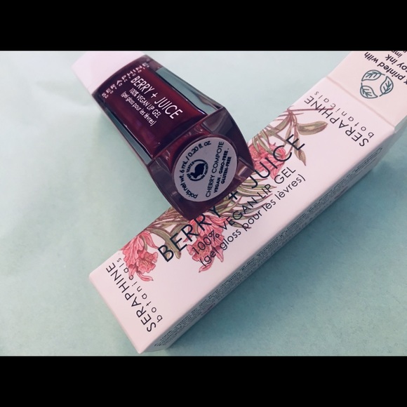 🍒🍓Seraphine Botanicals BERRY + JUICE Lip Gloss - Picture 2 of 8